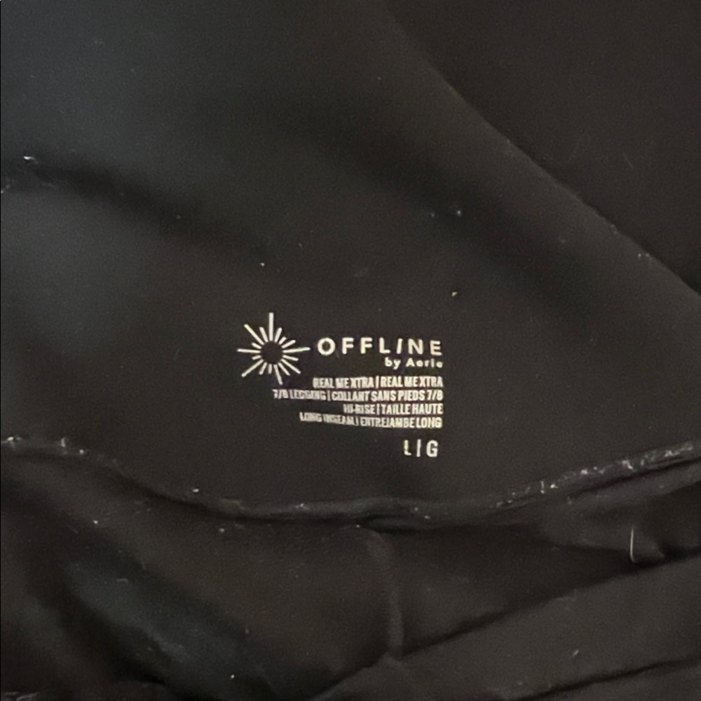 Aerie OFFLINE Black Leggings